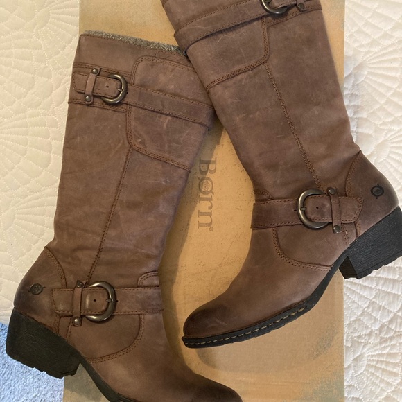 Born Boots Grey 8M - Picture 4 of 6